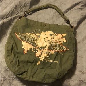 Old navy Cute army green eagle bag